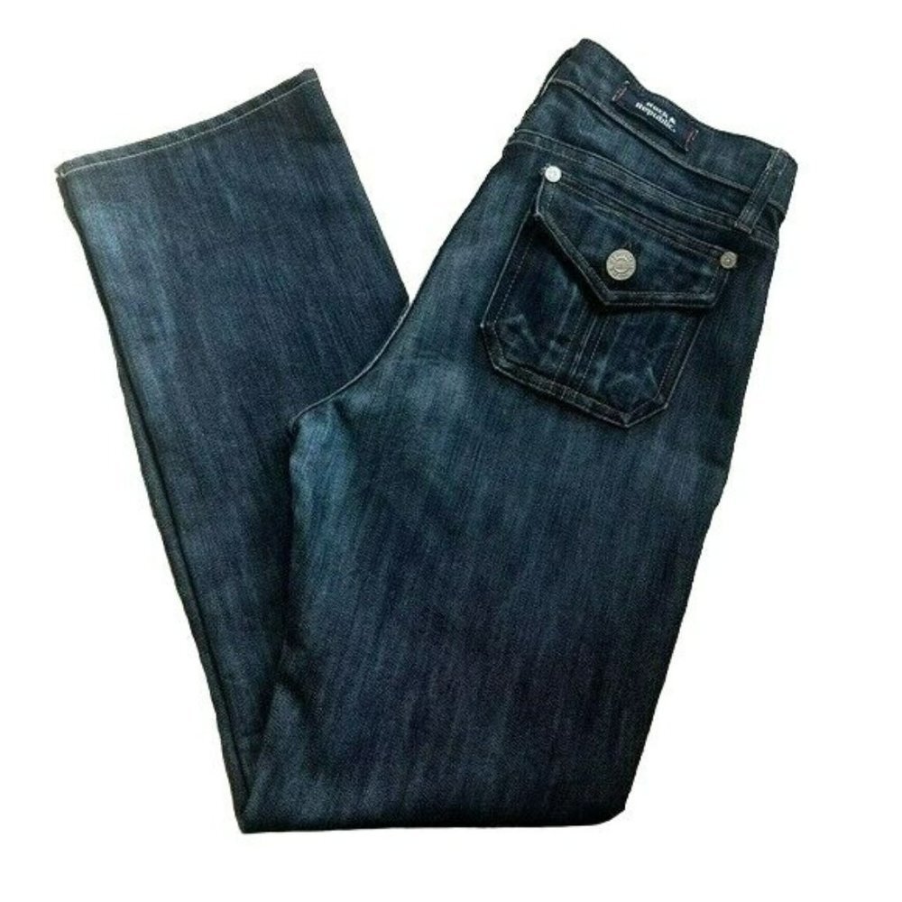 Women Dark Blue. Jeans Rock y Republic Size 30 x30